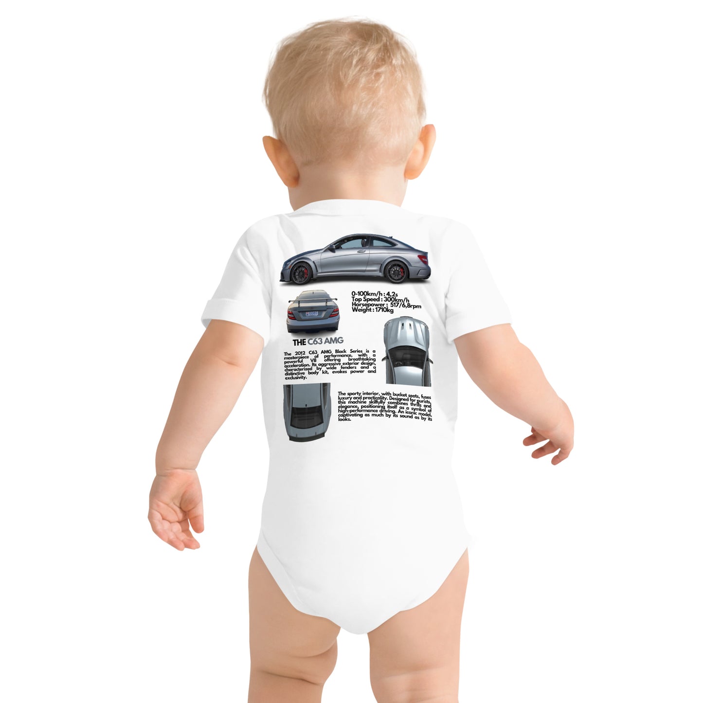 Body à manches courtes bébé C63 AMG
