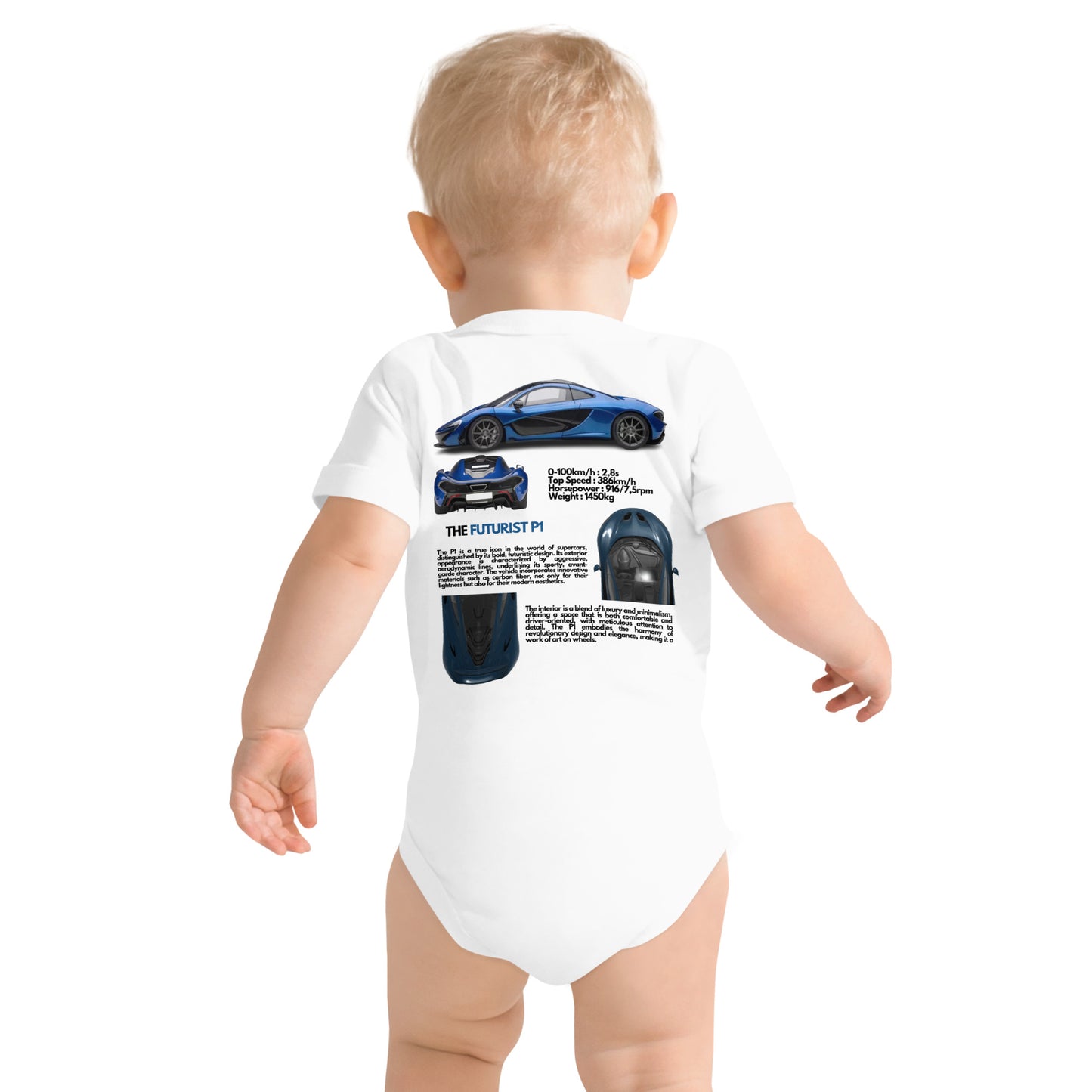 Body à manches courtes bébé P1