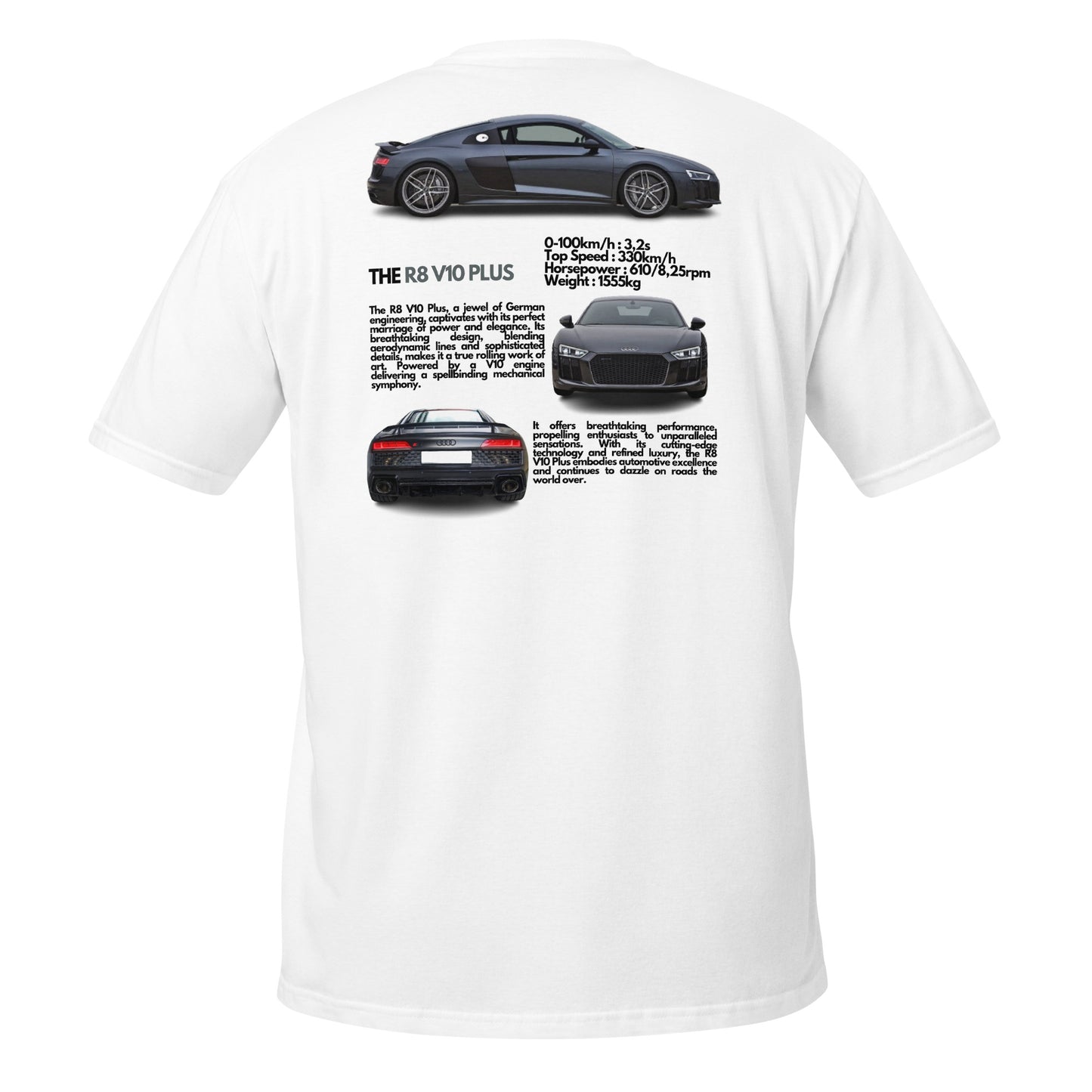 T-shirt R8 V10 PLUS