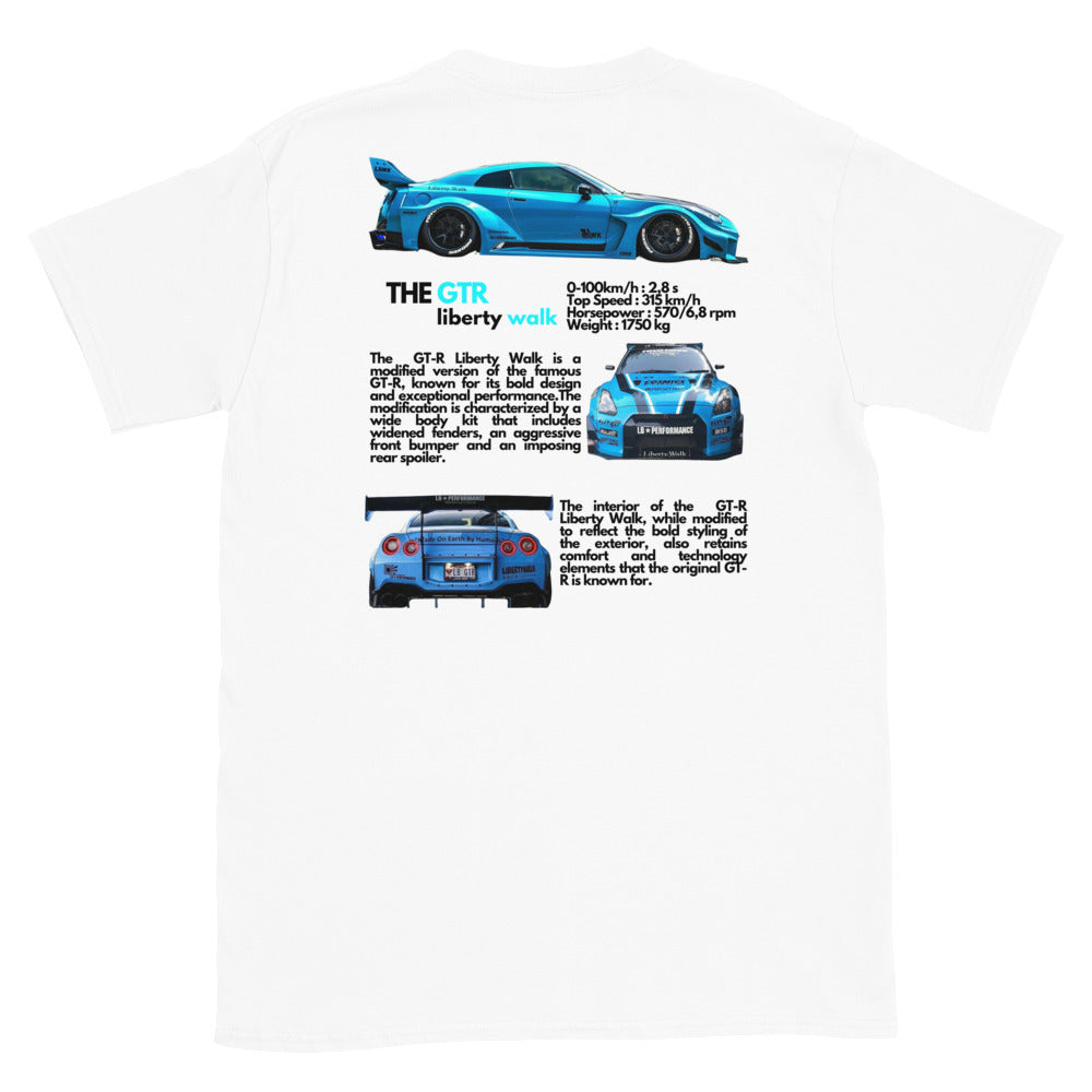 T-shirt GTR Liberty Walk Bleu