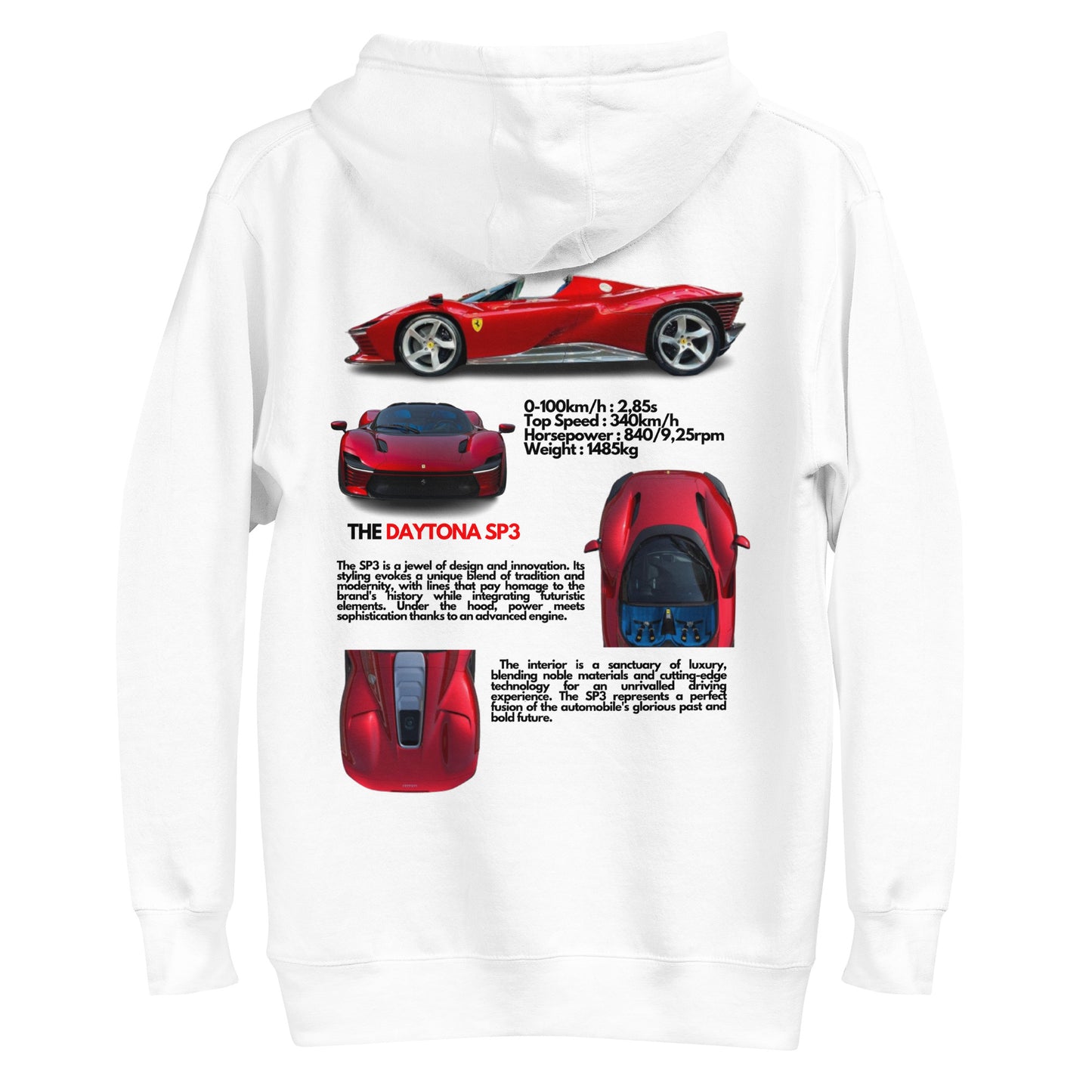 Sweat à Capuche Daytona SP3