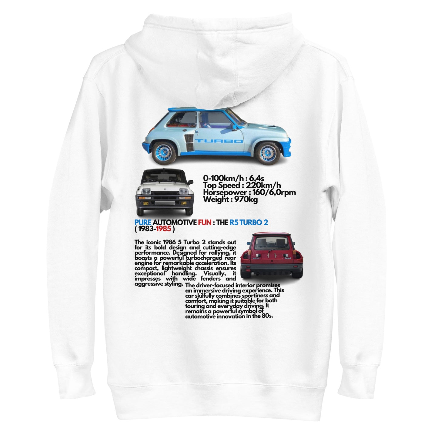 Sweat à Capuche R5 Turbo 2