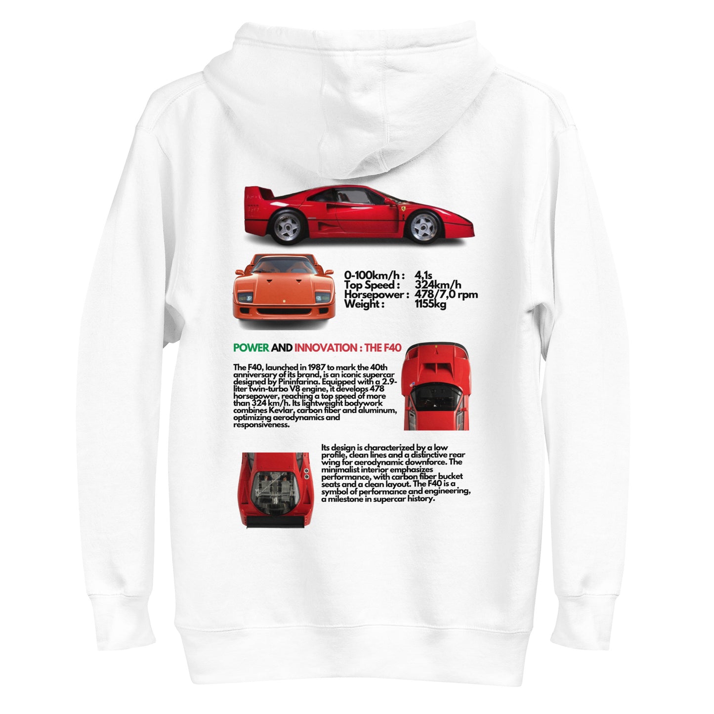 Sweat à Capuche F40