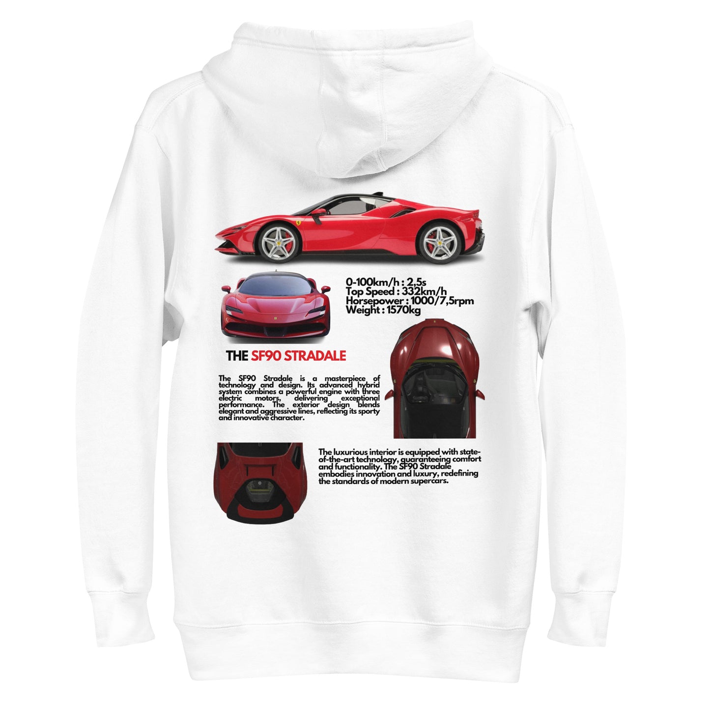 Sweat à Capuche SF90 Stradale