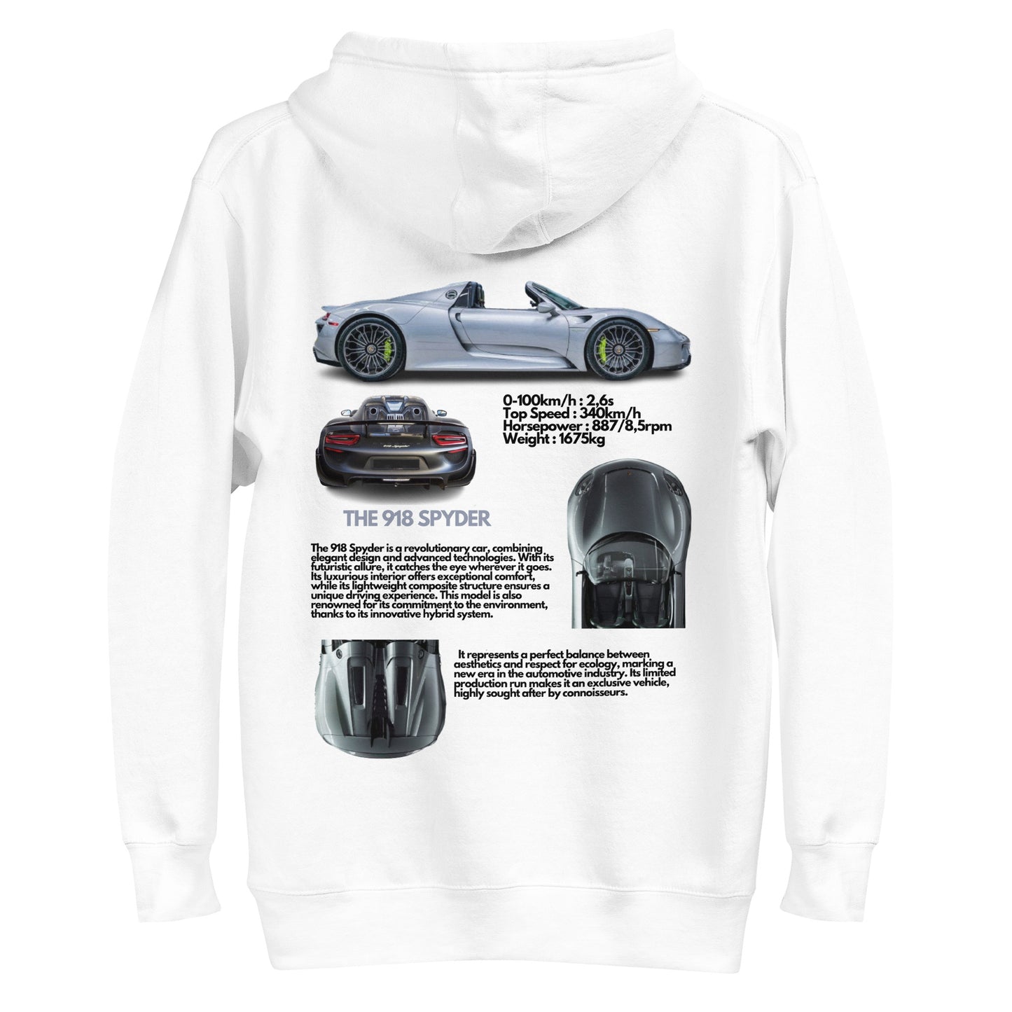 Sweat à Capuche 918 Spyder