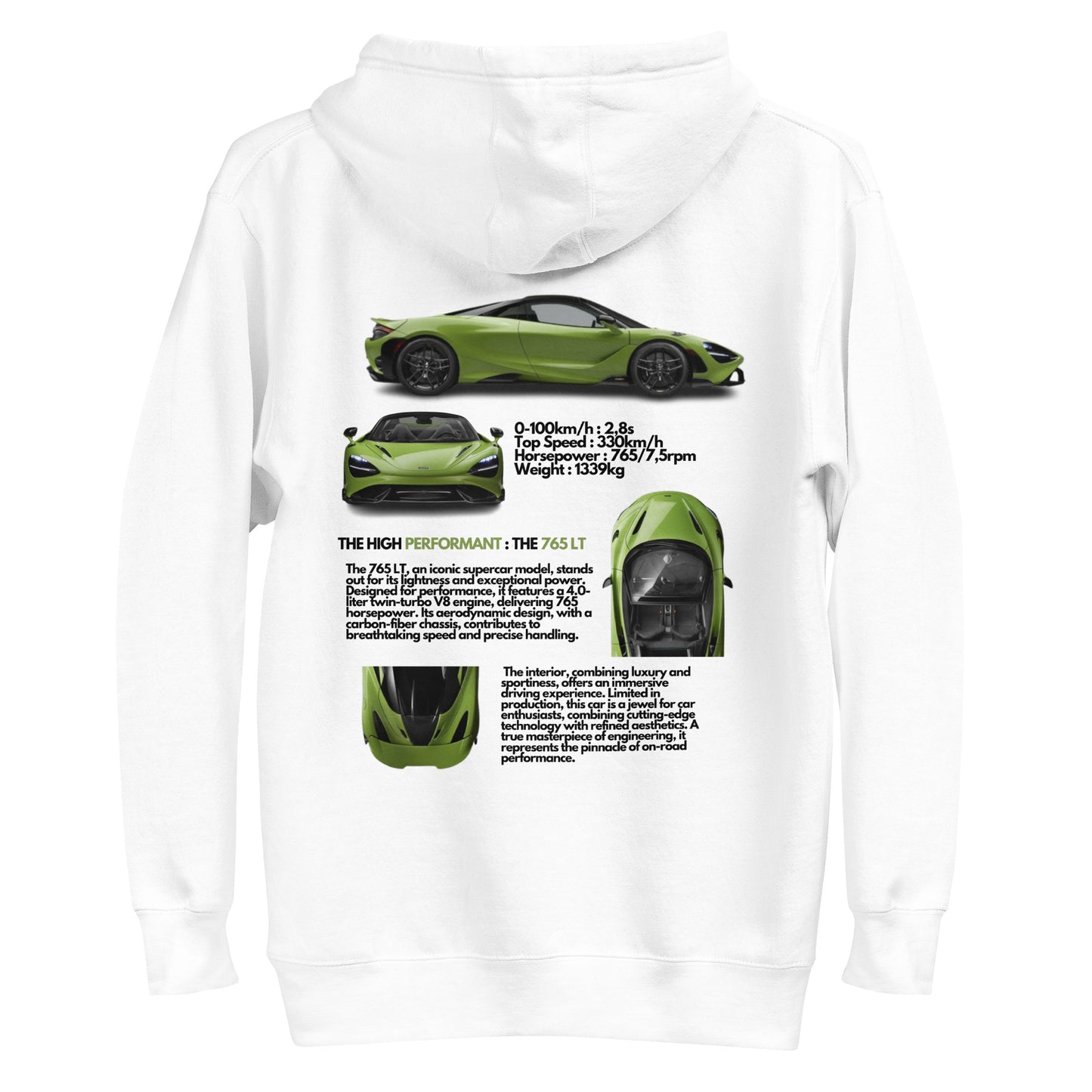 Sweat à Capuche 765 LT