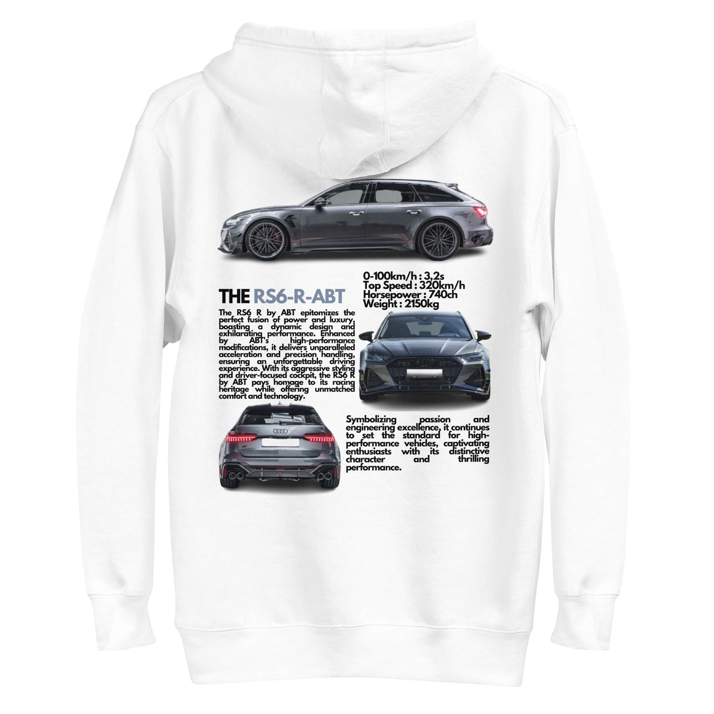 Sweat à Capuche RS6 R-ABT