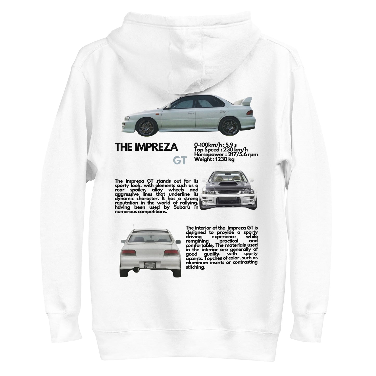 Sweat à Capuche Impreza GT