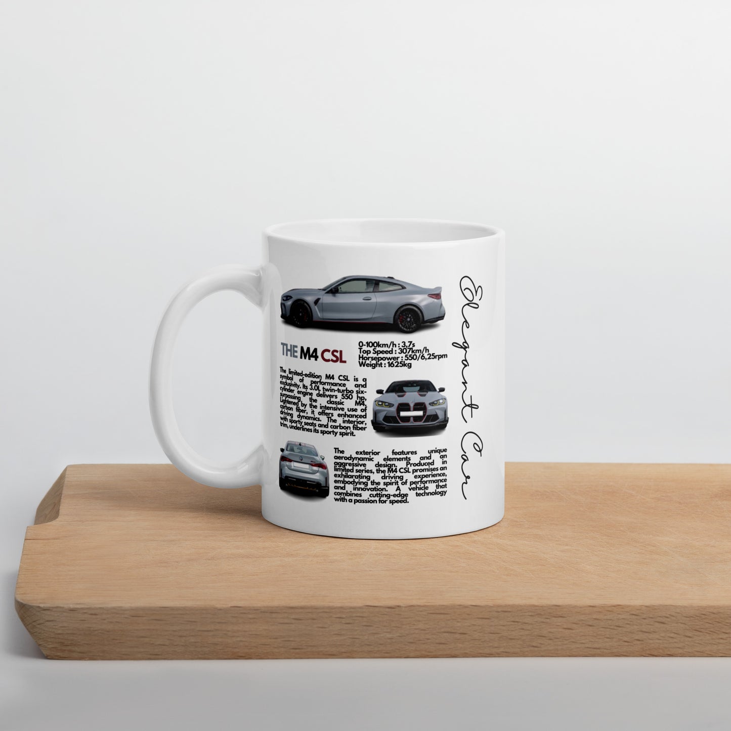 Mug Blanc Brillant M4 CSL