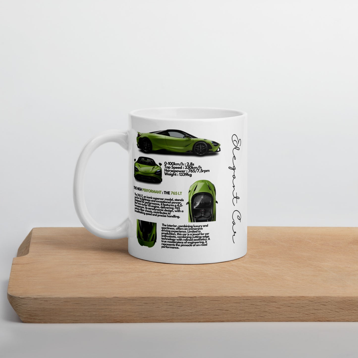Mug Blanc Brillant 765 LT