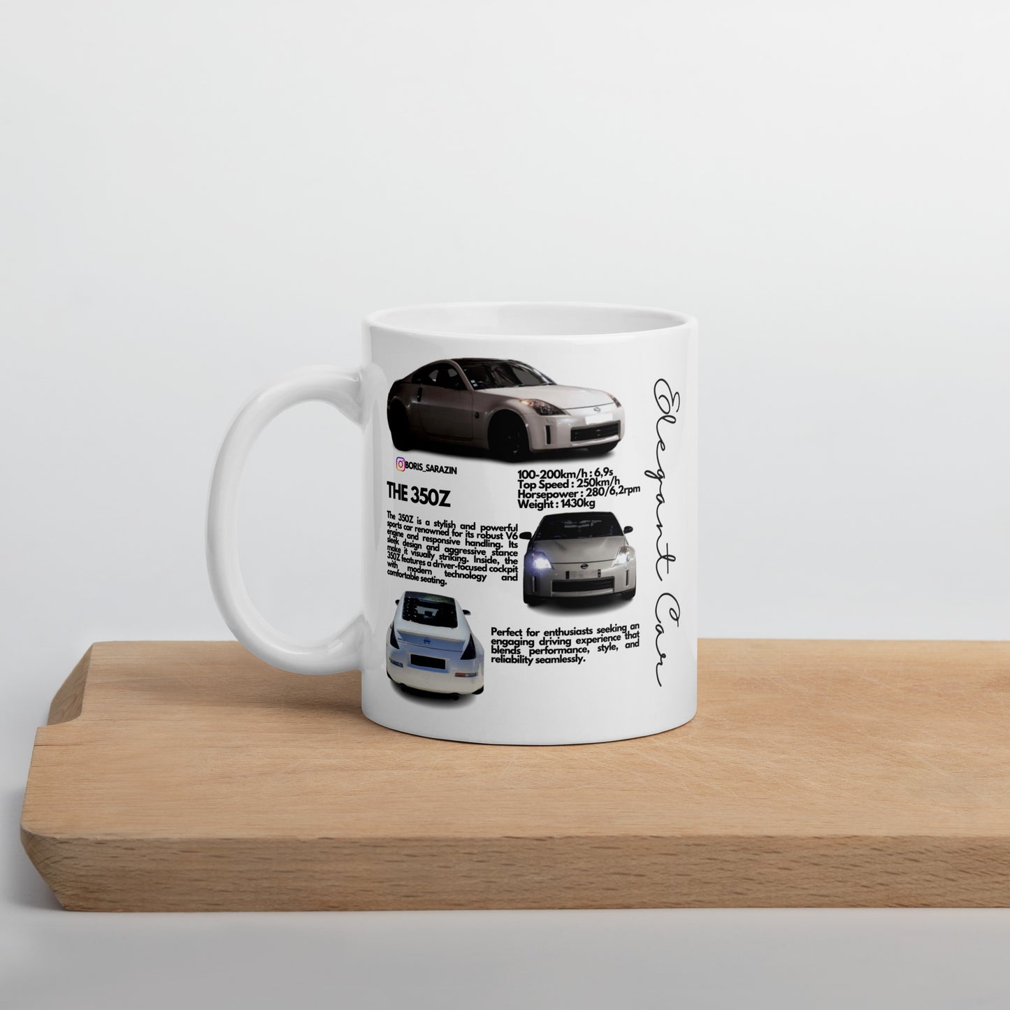 Mug Blanc Brillant 350 Z