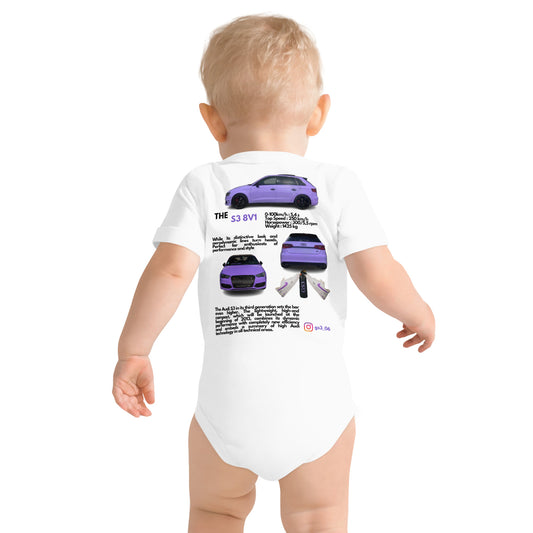 Body à manches courtes bébé S3 8V1