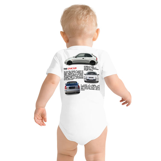 Body à manches courtes bébé Honda EJ9