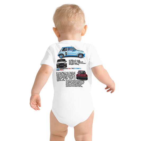 Body à manches courtes bébé R5 Turbo 2