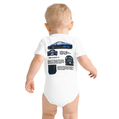 Body à manches courtes bébé P1