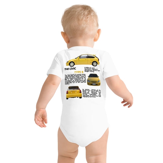 Body à manches courtes bébé Type R EK9
