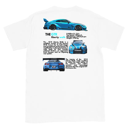 T-shirt GTR Liberty Walk Bleu