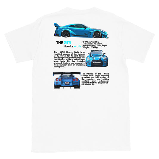 T-shirt GTR Liberty Walk Bleu