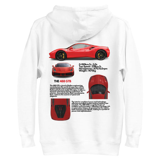 Sweat à Capuche 488 GTB