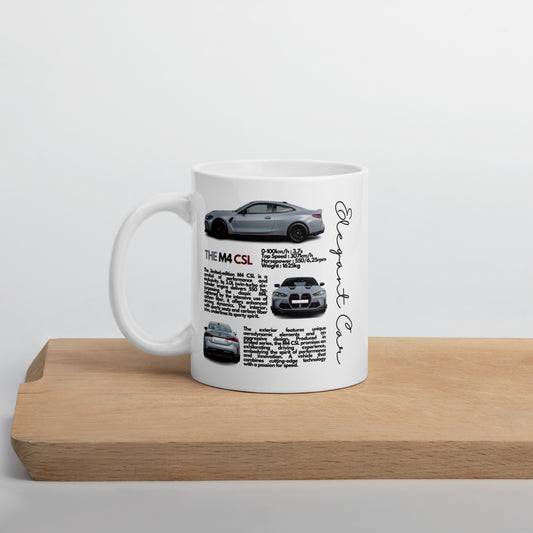 Mug Blanc Brillant M4 CSL