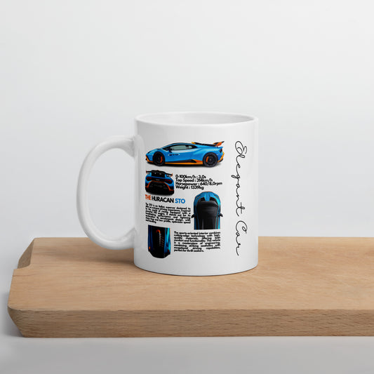 Mug Blanc Brillant HURACAN STO