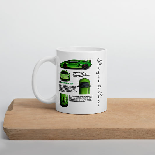 Mug Blanc Brillant AVENTADOR SVJ