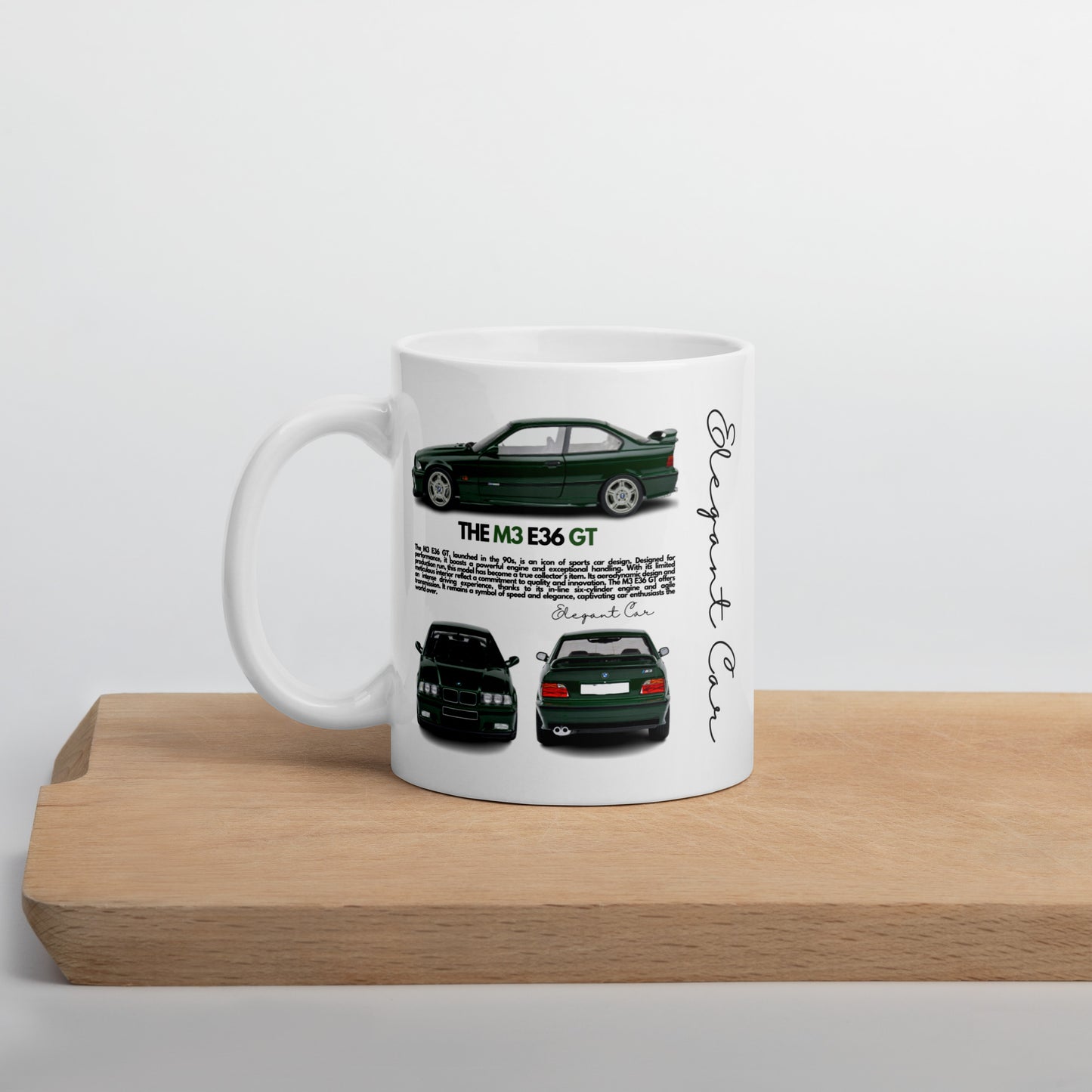 Mug Blanc Brillant M3 E36 GT