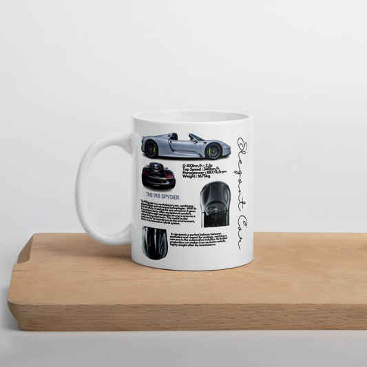 Mug Blanc Brillant 918 Spyder