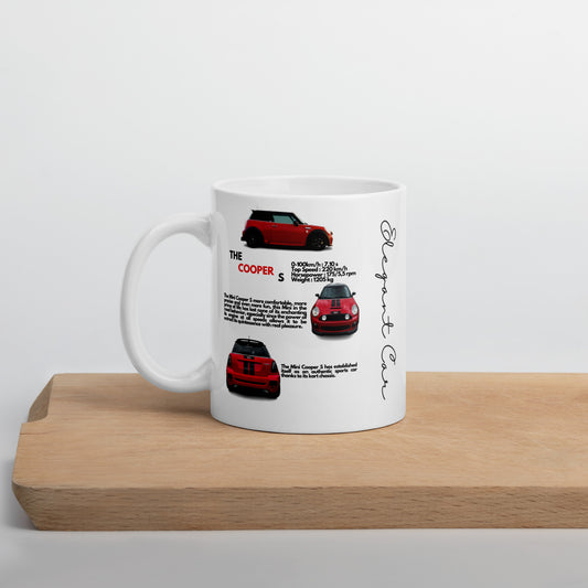Mug Blanc Brillant Cooper S