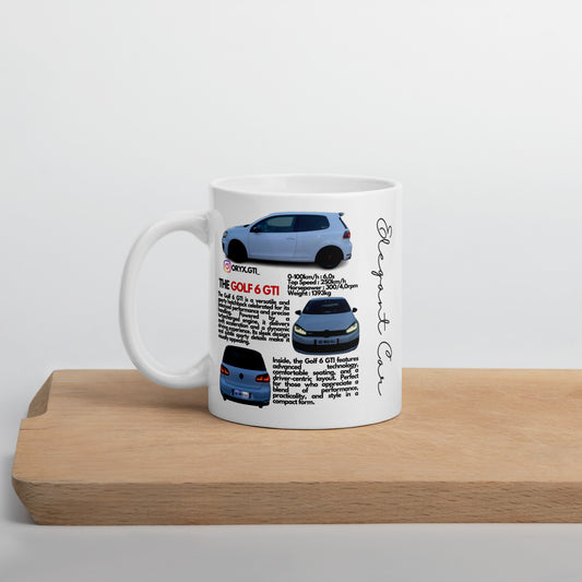 Mug Blanc Brillant 6 GTI
