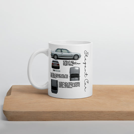 Mug Blanc Brillant M3 E30