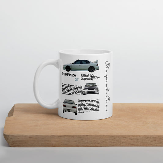 Mug Blanc Brillant Impreza GT