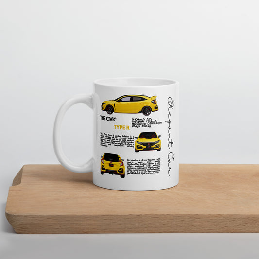 Mug Blanc Brillant Type R